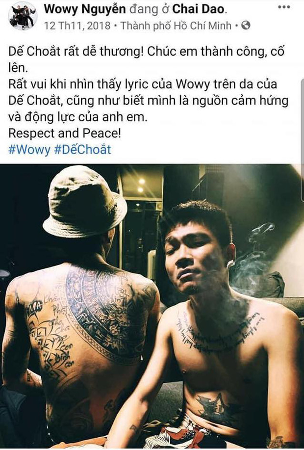 Bộ sưu tập hình xăm của dàn HLV Rap Việt Wowy Binz hầm hố Suboi đầy  quyến rũ nhưng Karik mới gây bất ngờ