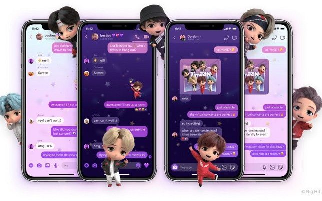 Messenger có theme BTS mới cực xịn sò, ARMY đã thử chưa?