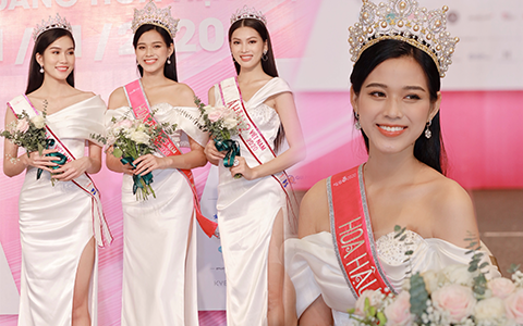 Bộ ảnh đọ sắc &quot;nét căng&quot; đầu tiên của Top 3 Hoa hậu Việt Nam 2020: Tân Hoa hậu Đỗ Thị Hà bất ngờ bị Á hậu 2 Ngọc Thảo giật spotlight!