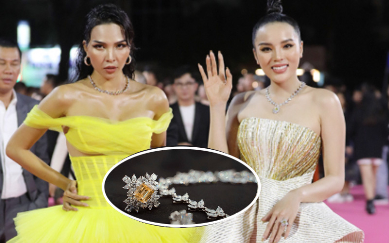 Kỳ Duyên hé lộ hậu trường thảm đỏ Chung kết Hoa hậu Việt Nam 2020, spotlight đổ dồn vào bộ trang sức trị giá 2 tỷ đồng