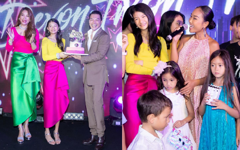 Trương Ngọc Ánh và chồng cũ mở tiệc sinh nhật hoành tráng cho con gái, bé Bảo Tiên gây bất ngờ khi cao hơn cả Đoan Trang
