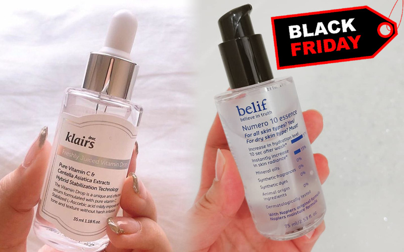 10 serum trị thâm, cấp ẩm đã &quot;xịn sò&quot; còn đang được sale mạnh