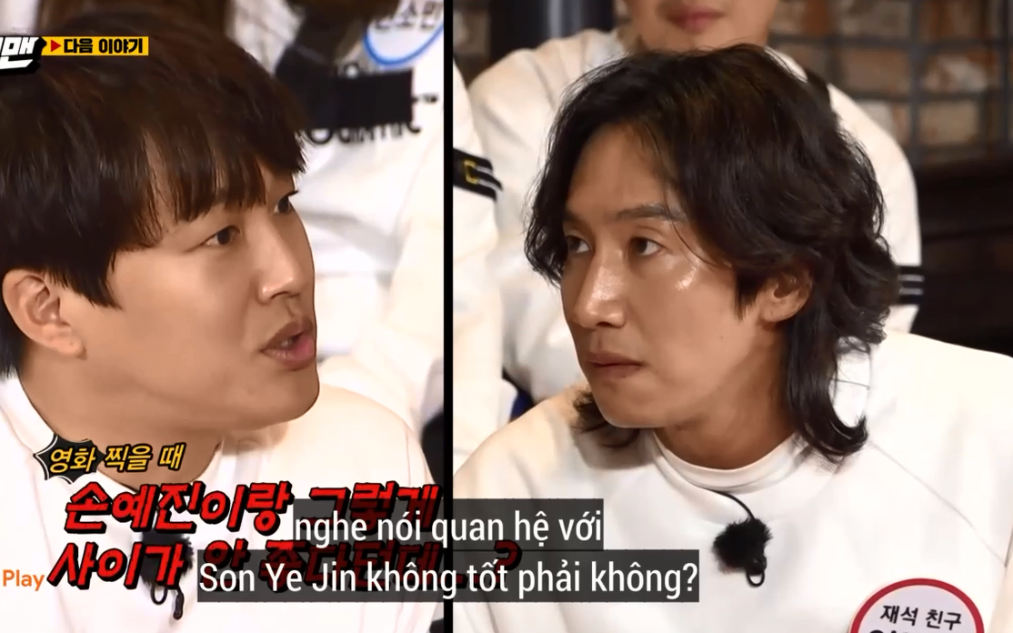 Lee Kwang Soo đơ người khi bị nghi bất hòa với Son Ye Jin trong quá trình đóng phim