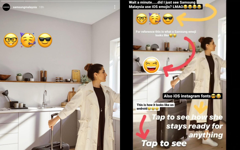 Instagram Samsung lại lộ hint dùng iPhone, cư dân mạng vừa thẳng tay &quot;cà khịa&quot;, vừa đặt nhiều nghi vấn