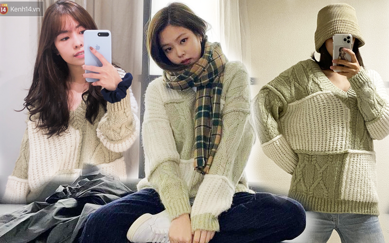 Con gái châu Á đang đổ xô mua áo len Jennie, ở Việt Nam bạn cũng đu trend được nếu chi 1299K
