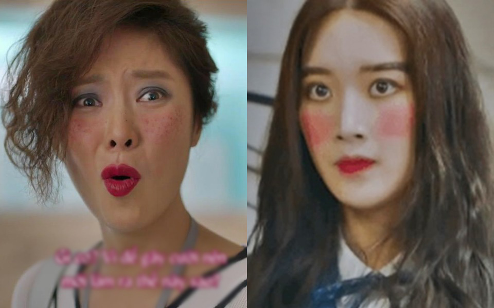 3 màn makeup &quot;đi vào lòng đất&quot; ở phim Hàn: Moon Ga Young y hệt cương thi vẫn chưa là gì so với chị đại Hwang Jung Eum