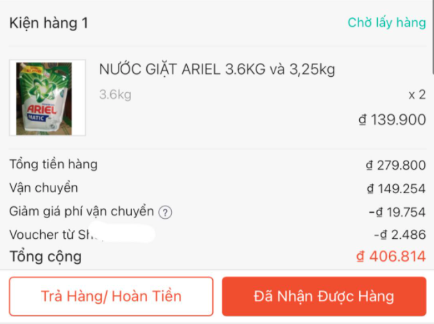 Dino Vũ tự bóc phốt: Ham hố sale 12/12 mà mua túi rác ở tận Hà Nội, phí ship đắt hơn tiền hàng - Ảnh 4.