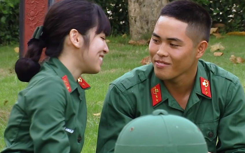 Hôn hụt chú Ngạn trong phim, &quot;Trà Long&quot; Khánh Vân quyết tâm tìm lại bình yên với anh lính trong Sao Nhập Ngũ?