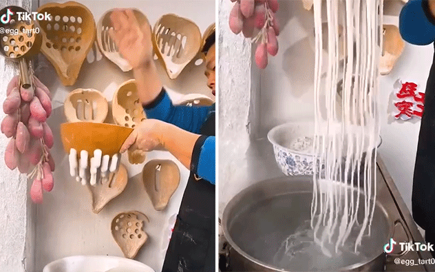 Xem người Trung Quốc làm mì thôi cũng thấy mệt thay, tốn bao công sức thế này bảo sao không ngon?