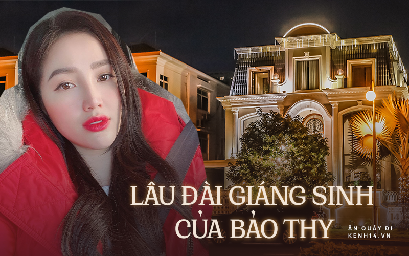 Cận cảnh &quot;dinh thự&quot; triệu đô của Bảo Thy khi lên đèn trang trí Giáng sinh, sáng bừng cả khu đại gia - rich kid Sài Gòn!