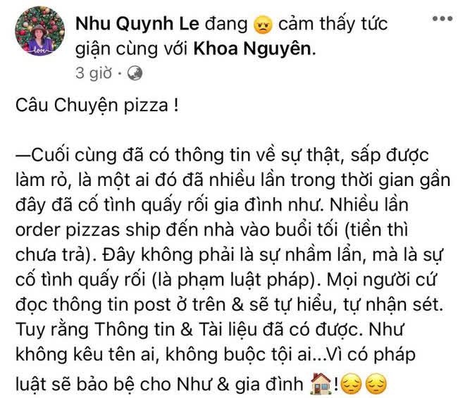 Vợ cũ Hoàng Anh tố người giấu mặt đặt bánh liên tục nhưng không trả tiền, gây rối cuộc sống sau ly hôn - Ảnh 2.