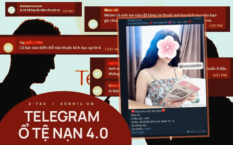 Cảnh báo: Tràn lan các group 18+ với nội dung nhạy cảm, tiềm ẩn nhiều nguy cơ lừa đảo, phạm pháp trên Telegram