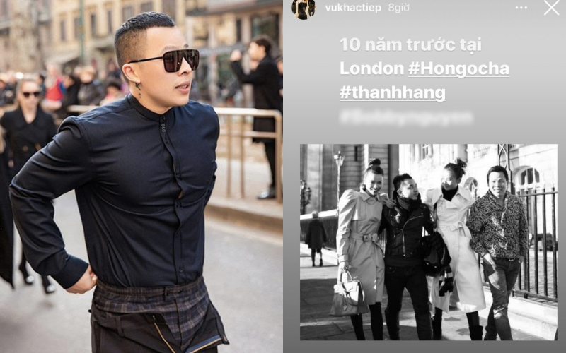 Sau 9 năm vướng hiềm khích, Vũ Khắc Tiệp gây xôn xao khi đăng ảnh chụp chung và nhắc đến Thanh Hằng