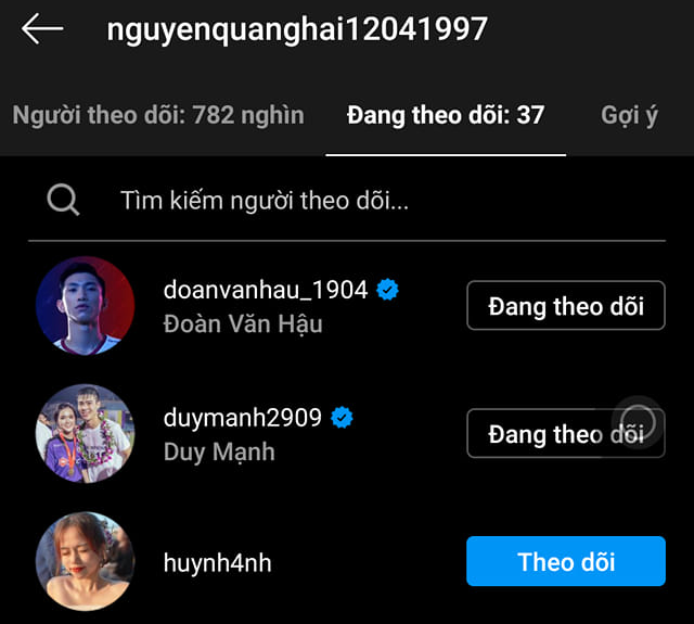 Tiếp tục lộ nghi vấn Quang Hải - Huỳnh Anh tái hợp, lần này là đàng trai thả tim trên cả Instagram của fan couple - Ảnh 2.
