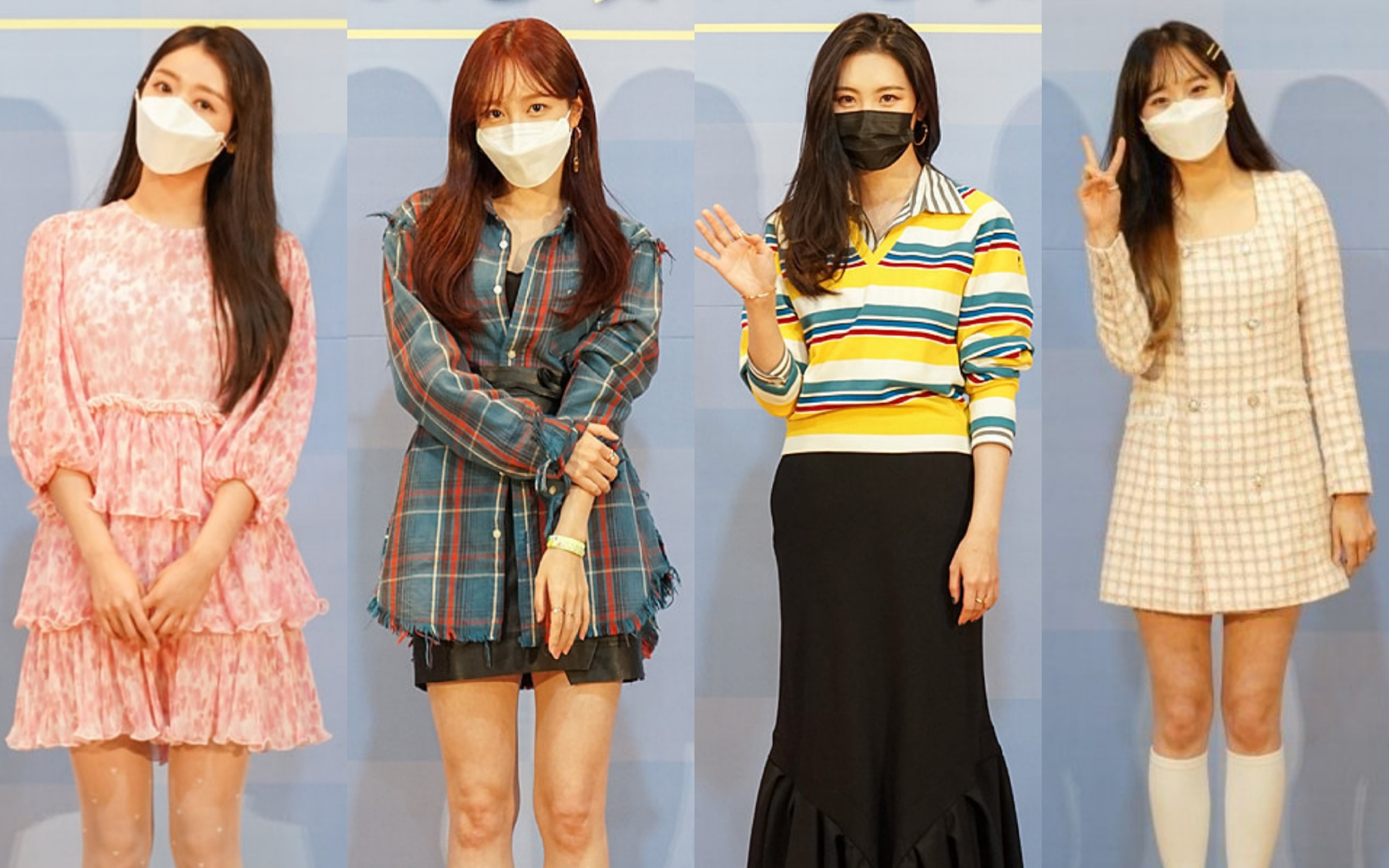 Sự kiện lạ xứ Hàn: Dàn sao nữ khoe sắc bất chấp bịt khẩu trang, Hani đọ chân dài cực gắt với YooA, riêng Sunmi bị chê 