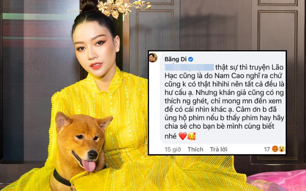 Băng Di (Cậu Vàng) &quot;no gạch&quot; sau phát ngôn phản pháo làn sóng tẩy chay: &quot;Lão Hạc do Nam Cao viết chứ không có thật&quot;