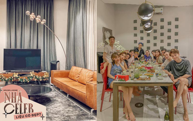 Nhà Noo Phước Thịnh đẹp từ ngoài vào trong, mê nhất phòng khách và bộ bàn ăn vừa sang vừa nổi