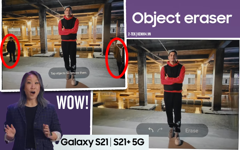 Chỉ trong vòng 10 giây ngắn ngủi, Samsung khiến người xem livestream ra mắt Galaxy S21 phải thốt lên &quot;Wow!&quot;