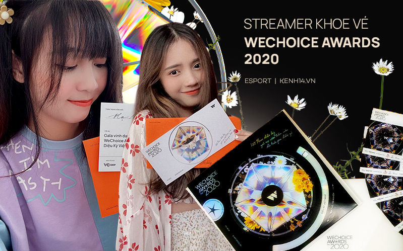 Giới streamer, game thủ rần rần khoe vé mời WeChoice Awards 2020: Nam Blue mong có cúp đem về, nhiều nhân vật đình đám lần đầu góp mặt