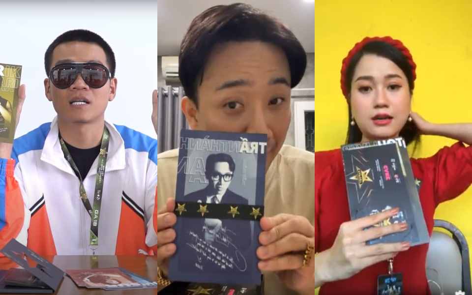Từ rapper đến nghệ sĩ đều nóng lòng đi quẩy khi cầm loạt vé xịn siêu cấp của Live Concert Rap Việt All-Star