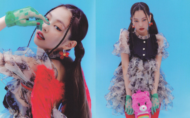 Cả showbiz Hàn chắc có mỗi nhan sắc của Jennie (BLACKPINK) mới cân được bộ đồ bèo nhún tưởng như thảm hoạ này