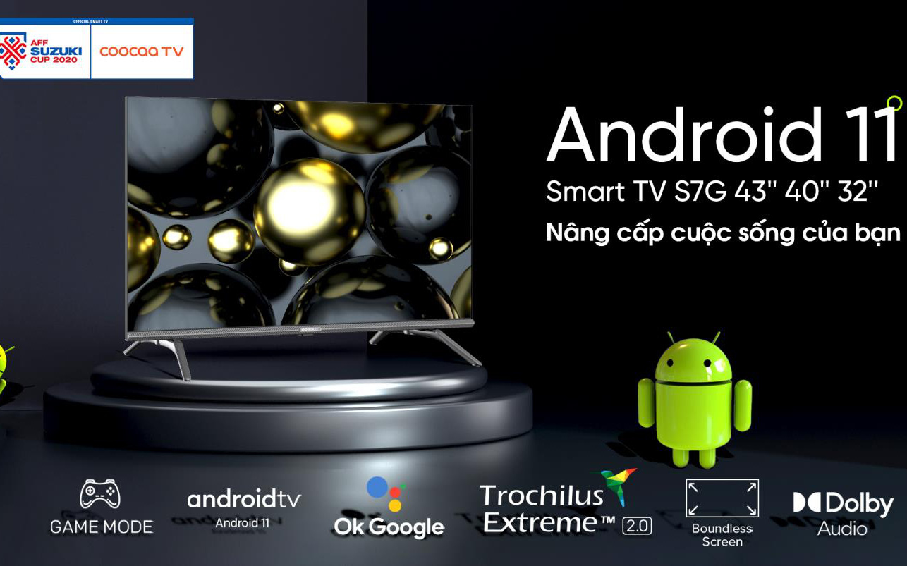 Coocaa TV - Siêu phẩm smart TV đã ra mắt với Android 11 mới nhất