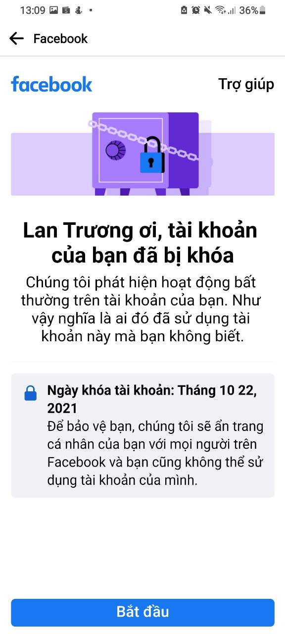 Nóng: Nhiều tài khoản Facebook bị khoá không rõ lý do - Ảnh 1.