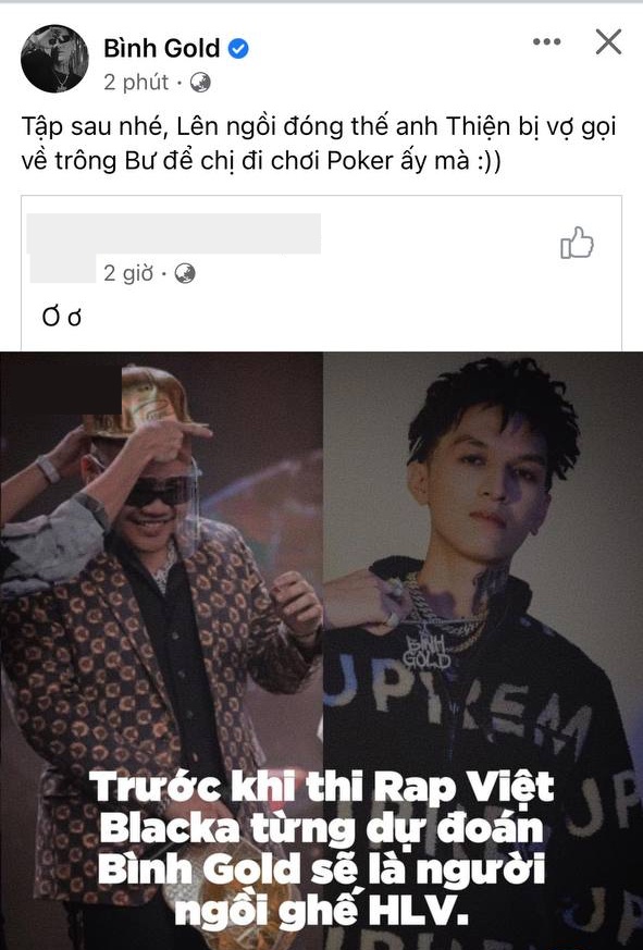 Một nam rapper bất ngờ thông báo sẽ ngồi thay chỗ Rhymastic tại Rap Việt mùa 2? - Ảnh 1.