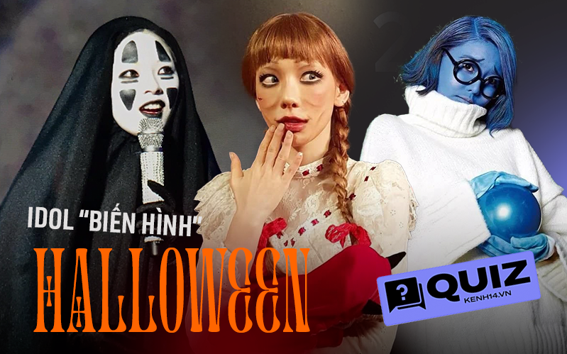 Quiz: Bạn có đoán được hết những idol Kpop đứng sau màn hóa trang Halloween &quot;sốc tận óc&quot; này?