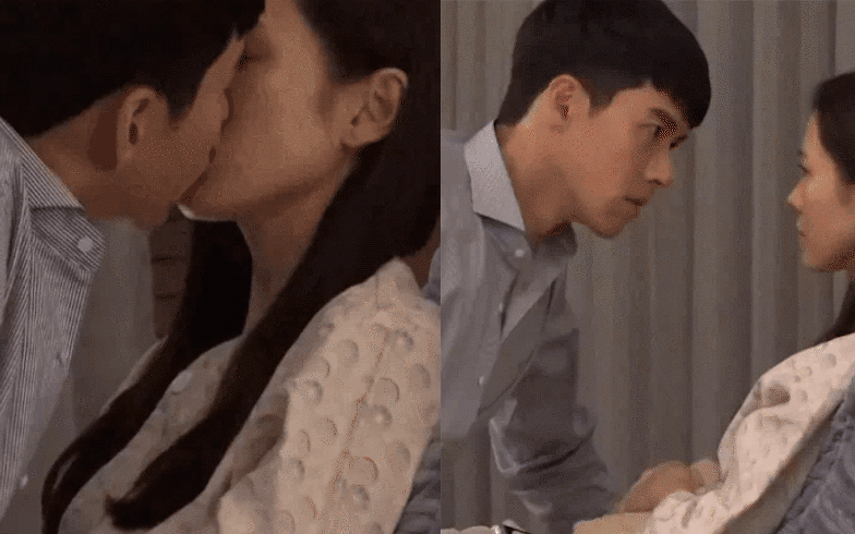 Cảnh Son Ye Jin che miệng cấm Hyun Bin hôn bị đào lại, nhìn đại úy lườm chị đẹp đến cháy mặt mà rụng tim