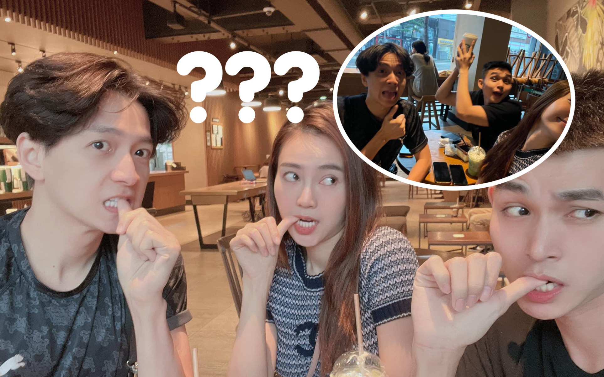 Ninh Dương Lan Ngọc lộ diện cùng Jun Phạm và Ngô Kiến Huy, loạt biểu cảm gây chú ý!