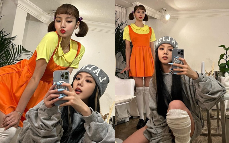 Màn hoá thân &quot;đỉnh kout&quot; của Lisa và Jisoo trong đêm Halloween đã phá vỡ 9 kỷ lục của Kpop trên Instagram, làm vậy rồi ai làm lại?