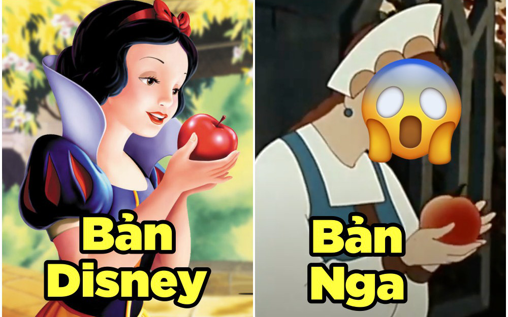 Bật ngửa 5 phim Disney có phiên bản Nga quá lạ: Nàng Lọ Lem thành ra bị &quot;ma ám&quot;, tiên cá Ariel gặp cái kết sao mà thảm khốc!