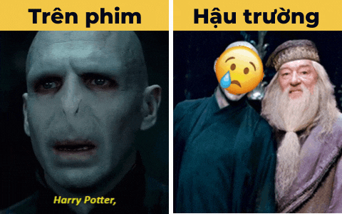 Thì ra đây là cách ekip Harry Potter làm mũi Voldemort &quot;biến mất&quot;: 1 thủ thuật nhỏ mà nhìn &quot;thật trân&quot;, hậu trường lại quá mất hình tượng!