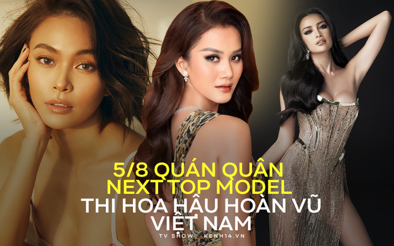 Bất ngờ chưa? 5/8 Quán quân Next Top Model đã dự thi Hoa Hậu Hoàn Vũ Việt Nam!