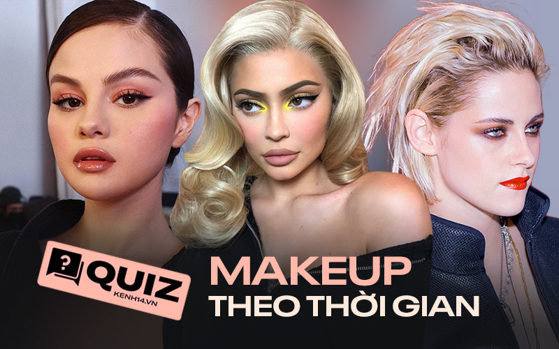 Tự tin makeup giỏi, liệu bạn có đoán đúng hết các trend trang điểm theo từng giai đoạn trong bài quiz này không?