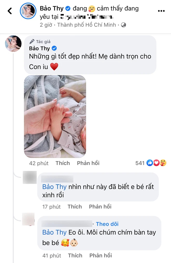Bảo Thy zoom cận đặc điểm của quý tử đầu lòng, netizen liền khẳng định chắc nịch sẽ sớm là soái ca tương lai! - Ảnh 3.