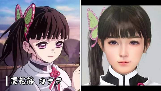 Dàn nhân vật anime Thanh Gươm Diệt Quỷ xấu đến mất ngủ khi hóa người thật 100%, trừ em gái quốc dân vẫn xinh hơn hoa! - Ảnh 12.