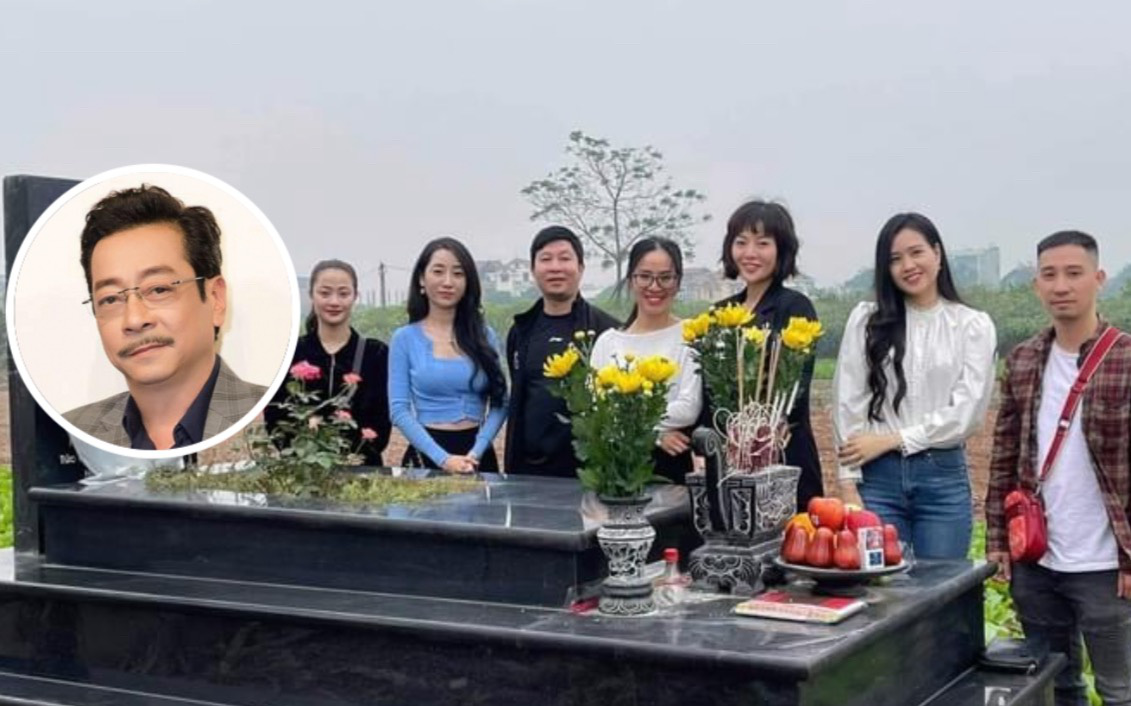 Thanh Hương cùng đồng nghiệp đi viếng mộ NSND Hoàng Dũng, tiết lộ câu chuyện xúc động về người quá cố