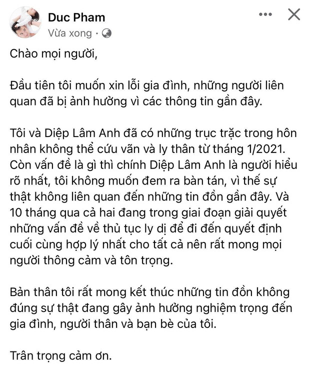 Diệp Lâm Anh nhắn gửi 1 câu giữa lùm xùm hôn nhân với chồng thiếu gia: Nỗi lòng người mẹ giữa tâm bão! - Ảnh 3.