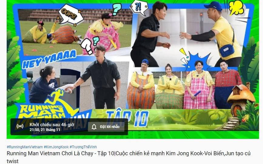 Running Man Việt đăng hẳn hình Kim Jong Kook, tiết lộ tình tiết quan trọng lên YouTube rồi vội xóa!