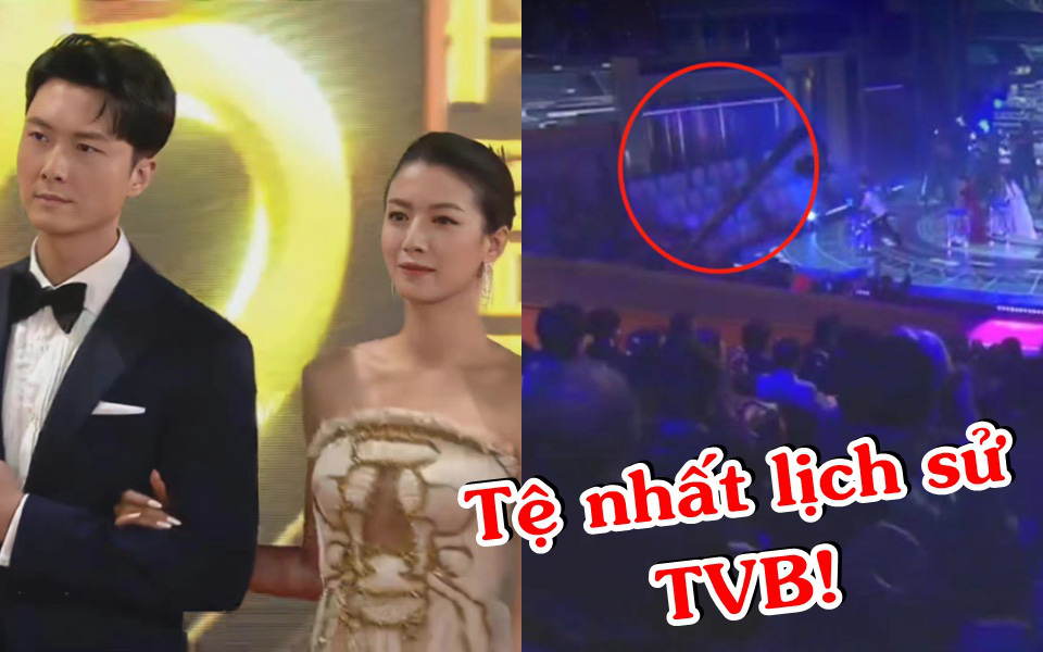 Lễ kỷ niệm đáng xấu hổ nhất lịch sử TVB: 1 tài tử nắm tay &quot;tiểu tam&quot; bỏ mặc vợ, thảm đỏ như &quot;nồi cháo heo&quot; còn gặp 1001 lỗi kỹ thuật!
