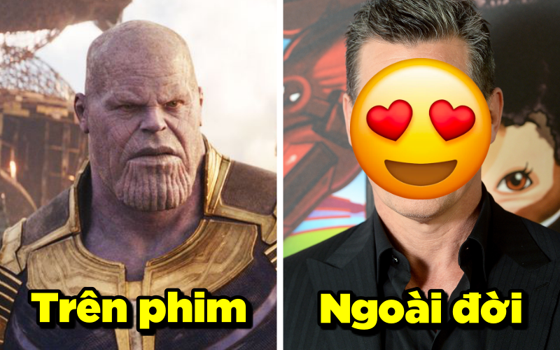 Rụng rời nhan sắc dàn sao Marvel khi không bị &quot;huỷ dung&quot; trên phim: Thanos lãng tử ngời ngời, phí nhất là visual một mỹ nữ bốc lửa!