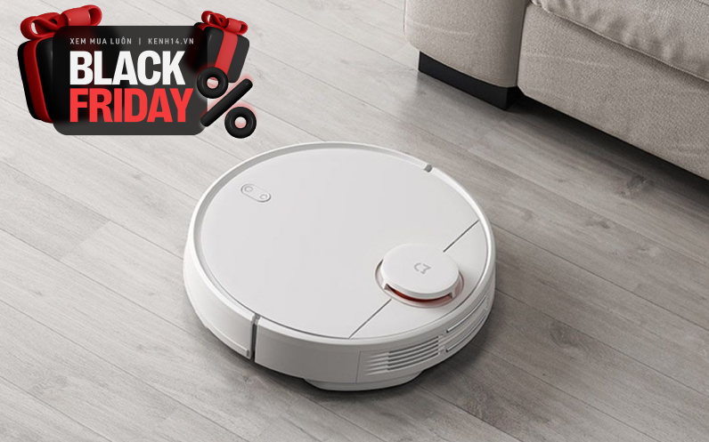 Nhân dịp Black Friday sale lớn phải tậu ngay 1 em robot hút bụi: Chị em chỉ cần làm đẹp thôi, nhà cửa đã có robot lo!