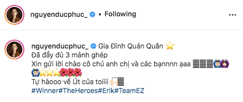 Hòa Minzy - Đức Phúc vỡ òa khi Erik Quán quân The Heroes, còn chỉ ra 1 điểm chung nghe đến là tự hào - Ảnh 3.