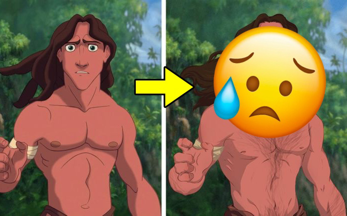 Xỉu ngang chùm ảnh nhân vật hoạt hình với body... người thật: Nhìn Tarzan mà &quot;lạ lùng&quot; quá đáng, mỹ nữ Disney này lại đẹp hơn bội phần!