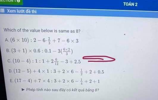 Cha mẹ đăng ký cho con thi Toán quốc tế lớp 2, nhưng vừa nhìn đề thi đã muốn... đòi tiền lệ phí - Ảnh 1.