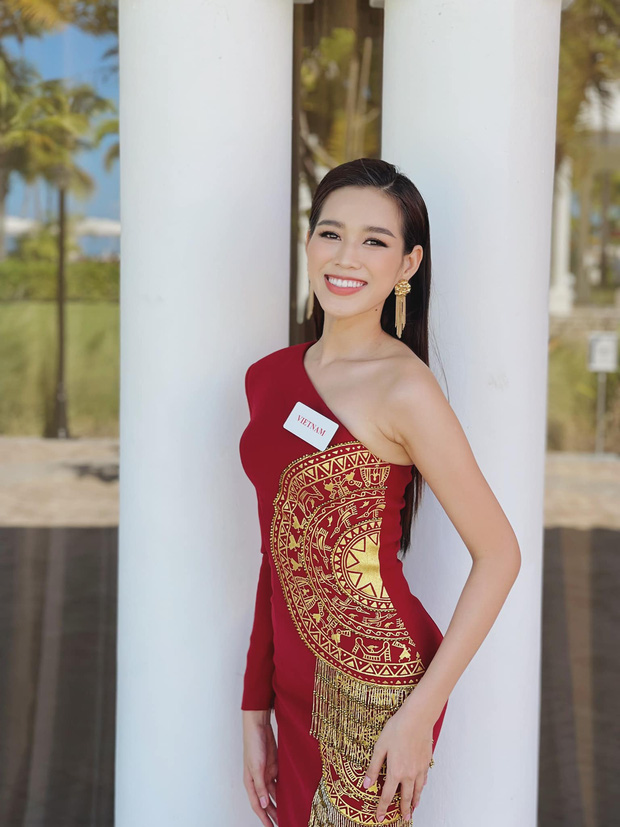 Đỗ Hà lên đồ chanh sả sáng đầu tuần tại Miss World, được 1 đàn chị thành tích khủng khen ngợi hết lời - Ảnh 6.