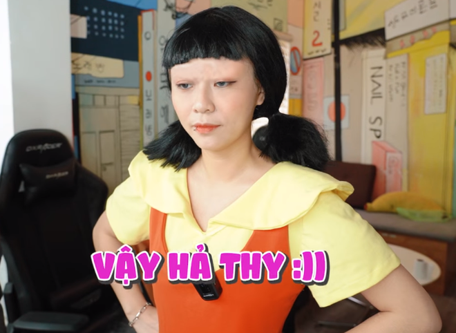 MisThy cosplay Squid Game siêu xịn, nhưng cộng đồng lại chỉ soi một hình ảnh cực kỳ tấu hài - Ảnh 1.