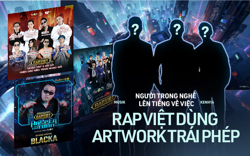 Các designer nói gì về ồn ào Rap Việt dùng artwork trái phép: &quot;Một chương trình tôn vinh nghệ sĩ chơi Rap thì cũng nên tôn trọng nghệ sĩ hội họa&quot;